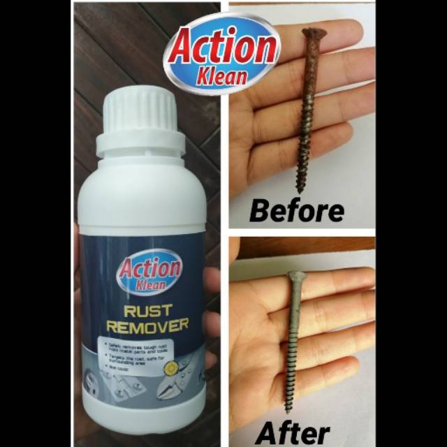 ACTION KLEAN RUST REMOVER PEMBERSIH KARAT PENGHILANG KARAT ANTI KARAT KOROSI