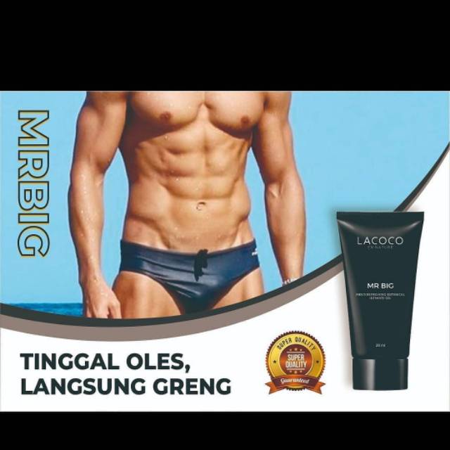 MR.BIG LACOCO / Penambah Ukuran dan Tahan Lama / Obat Oles Pria / Obat Perkasa