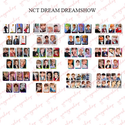 [READY / SET] DREAM DREAMSHOW NDRE PHOTOCARD UNOFFICIAL FANMADE YANGPASHOP DREAM SHOW JENO JAEMIN JI