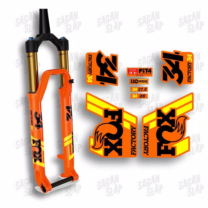 Stiker Fork 34 Factory