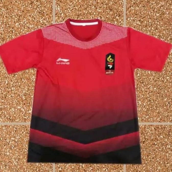 Jersey Badminton Timnas Indonesia Merah