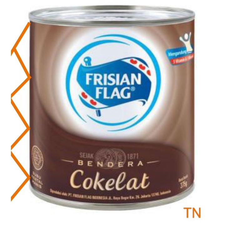 

FRISIAN FLAG 370 gr kaleng coklat