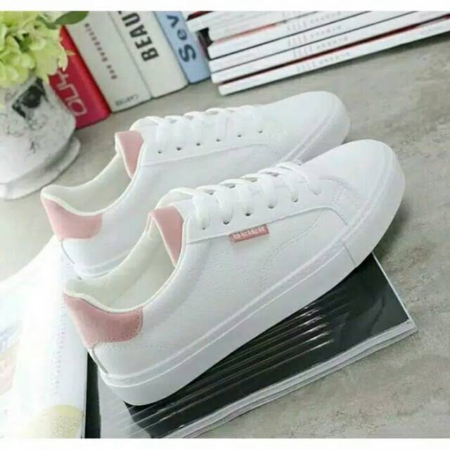 A06 Sepatu Wanita Sneaker BEIER Pink