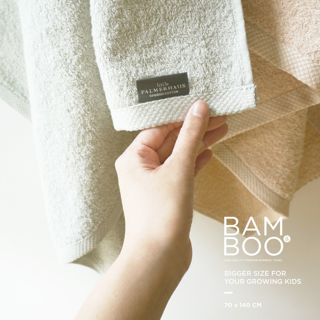 Little Palmerhaus Bamboo Towel Premium Handuk Mandi 70x140 CM - (019139)