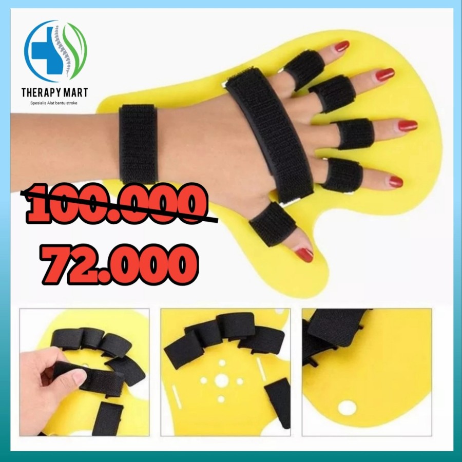 Alat fisioterapi latihan telapak tangan stroke tangan lumpuh