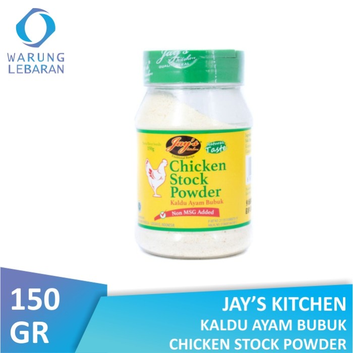 

Jay's Kitchen Chicken Stock Powder 150 gr - Kaldu Ayam Bubuk