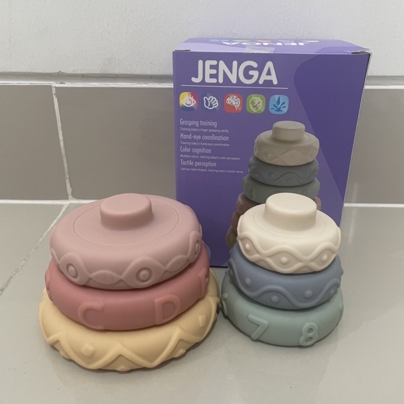 baby jenga soft building blocks