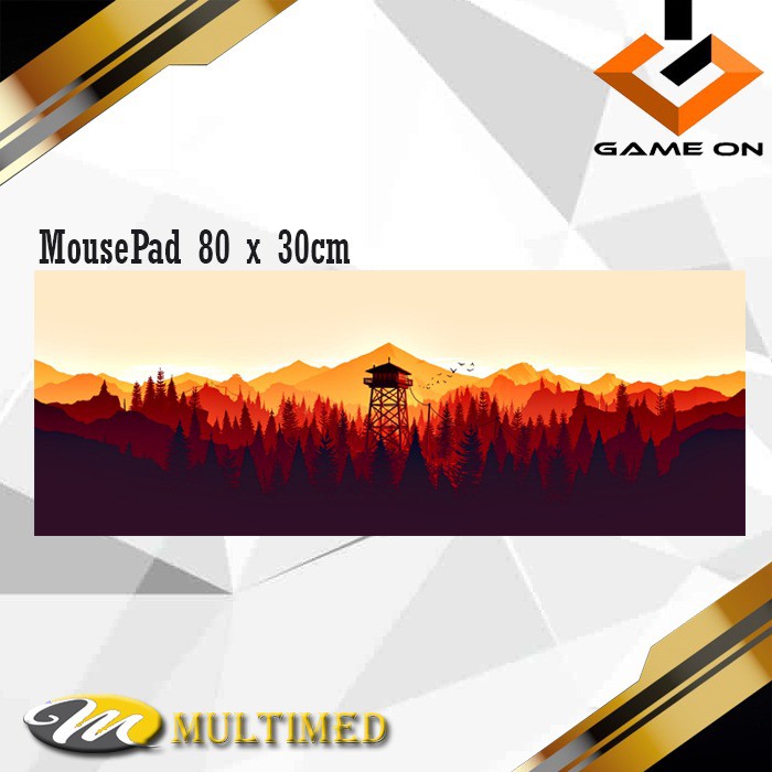 MOUSEPAD Gaming / Alas Mouse Gaming ukuran 80x30cm - MOUNTAIN