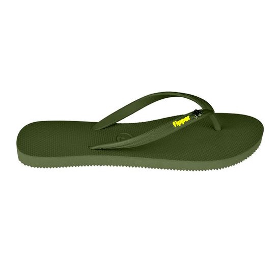 Sandal Fipper Glitter Green Army Green Lime Original