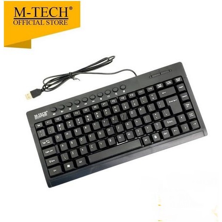 ITSTORE M-Tech Original Keyboard PC Laptop Mini Multimedia MTK 01 / MTK-01 / MTK01 USB MTECH