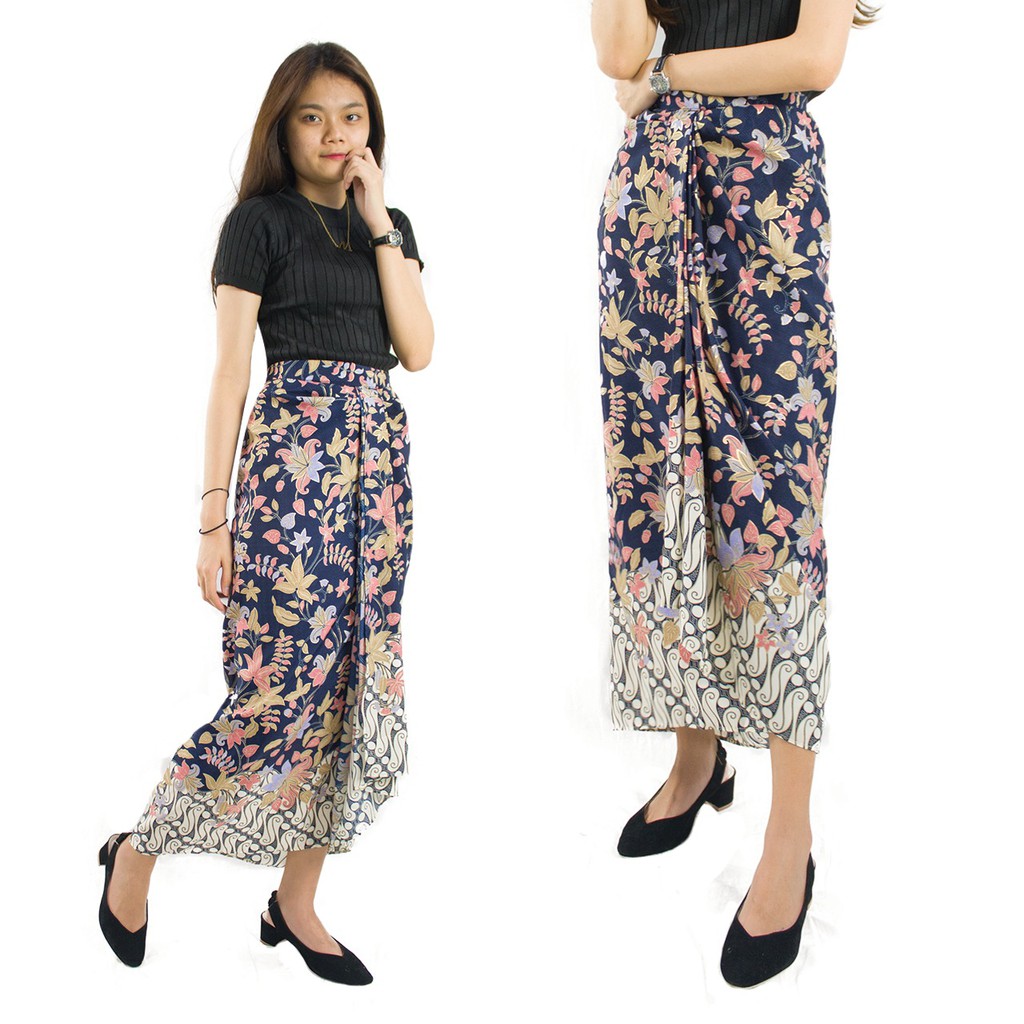 SB Collection Rok Rempel Salmi Lilit Panjang Instan Maxi Jumbo Batik Wanita