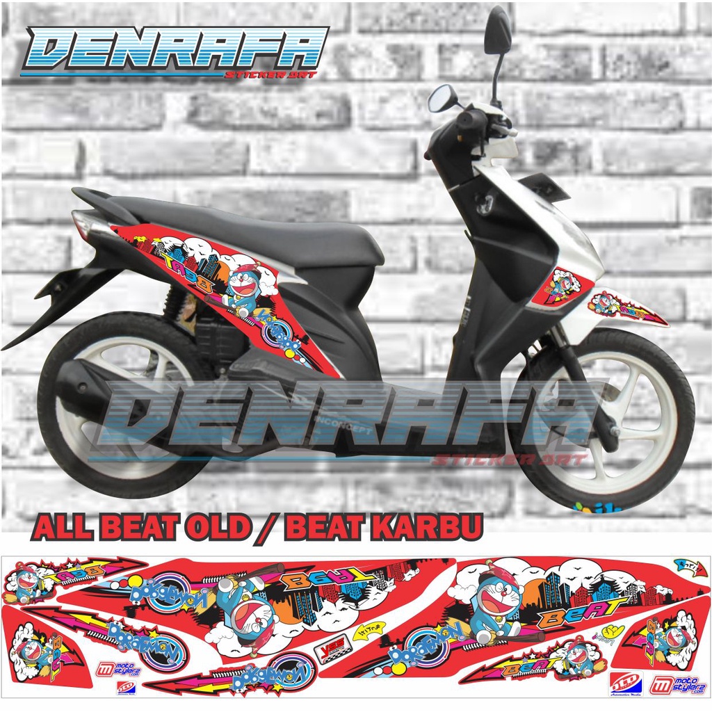 STRIPING VARIASI THAILOOK BEAT KARBU / STRIPING THAILOOK BEAT OLD