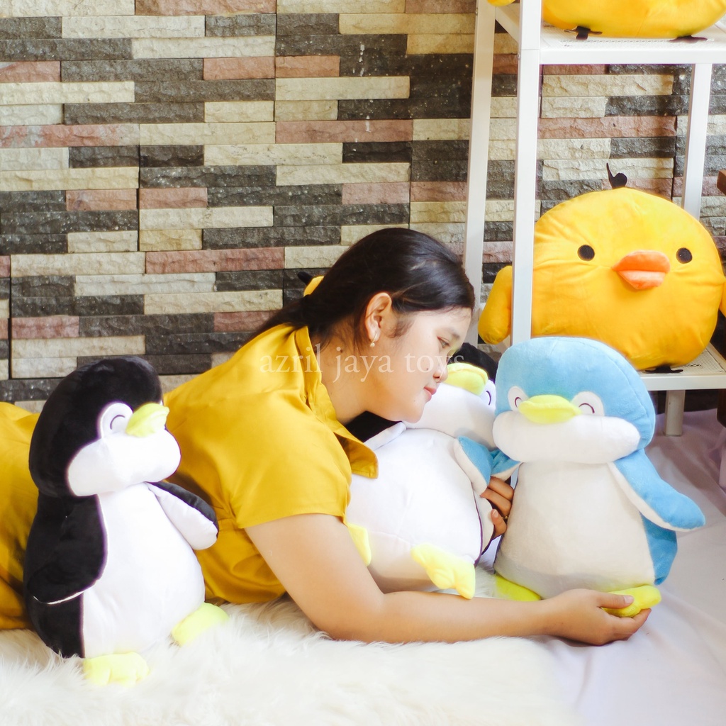 Boneka Lucu Boneka Pinguin Berbahan Halus Dan Lembut Cocok Untuk Kado Ultah Pacar