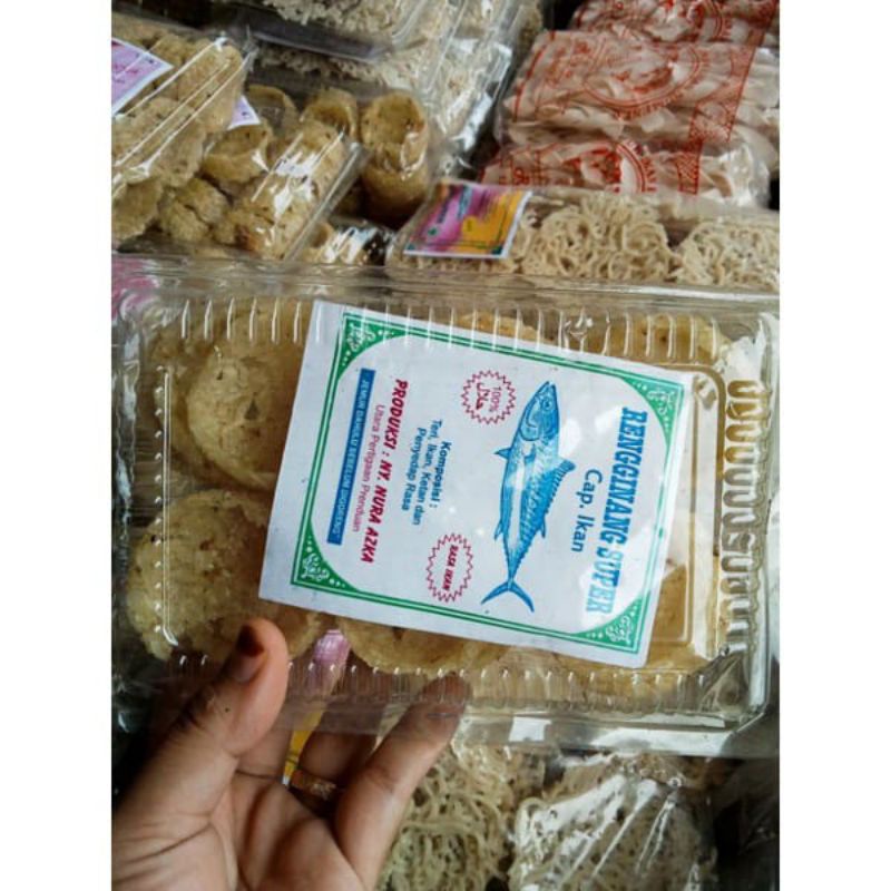 

Rangginang lorjuk cap ikan