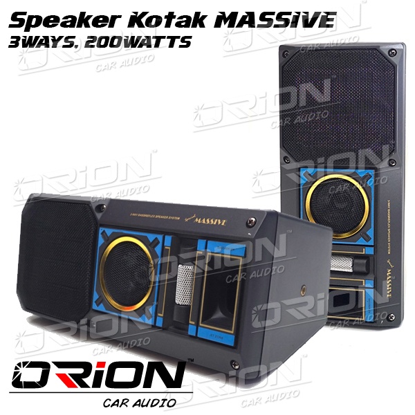 Speaker kotak Massive 2 Ways Speaker Kotak Mobil