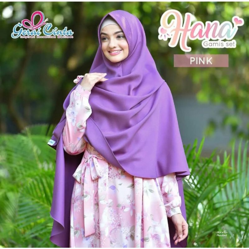 PL gamis set Hana by Gerai Cinta
