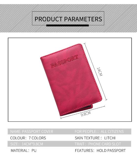 Tempat Pasport Kulit / Passport Cover / Dompet Pasport 02