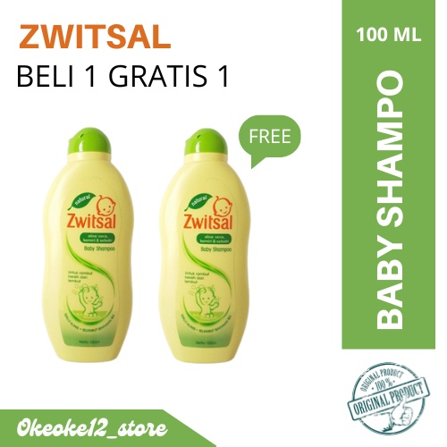 Zwitsal Baby Shampoo Buy 1 get 1 100ml with Aloe vera