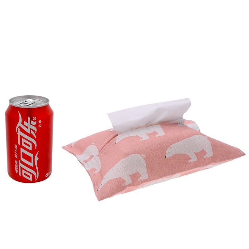 Travelmate  Sarung Tempat Tisue Kain Motif/ Tissue Holder / Sarung Tissue