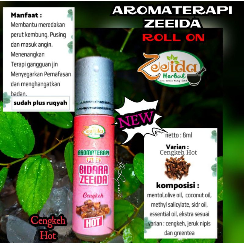 MINYAK AROMATHERAPY BIDARA ZEEIDA MINYAK ANGIN HANGAT