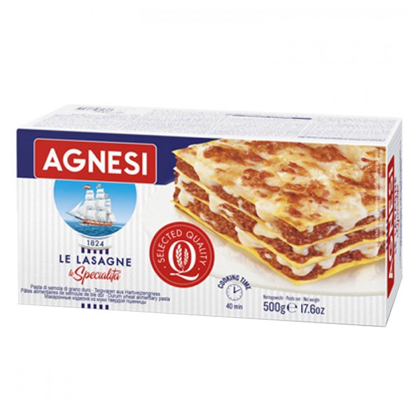 

Agnesi Lasagne 500 Gr