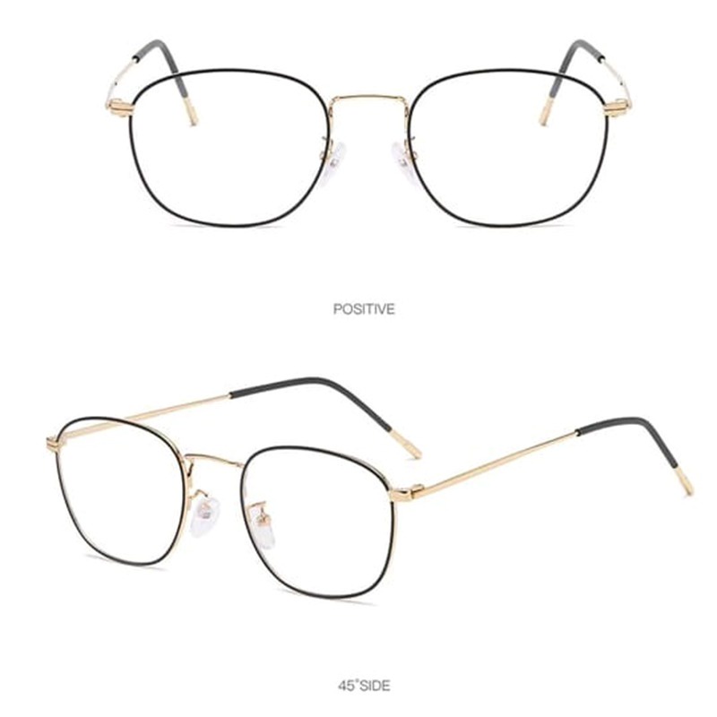 AFM Kacamata Lensa Photocromic  Anti Radiasi Wanita Pria Kacamata Bingkai Titanium