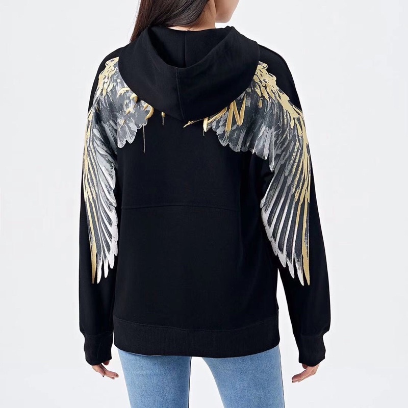 BOY18 SWEATER HOODIE BOY LONDON FULL WINGS PRIA WANITA BIG SIZE