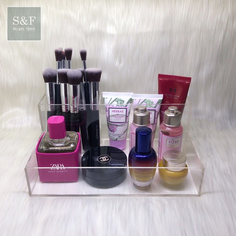 Make up Organizer / Tempat kosmetik /Skincare organizer / Rak kosmetik / rak akrilik / akrilik box