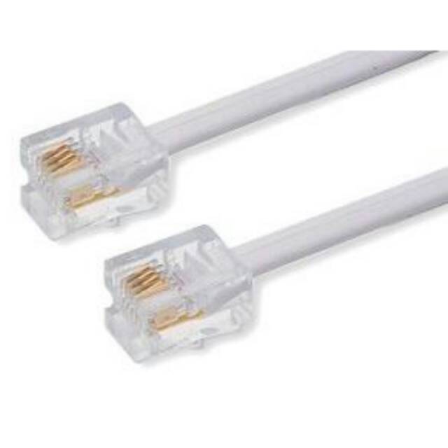 KABEL LINE TELEPON 2 METER PLUS RJ11