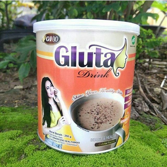 

New Arrival Gluta Drink Susu Whitening Rasa Cokelat by ZS