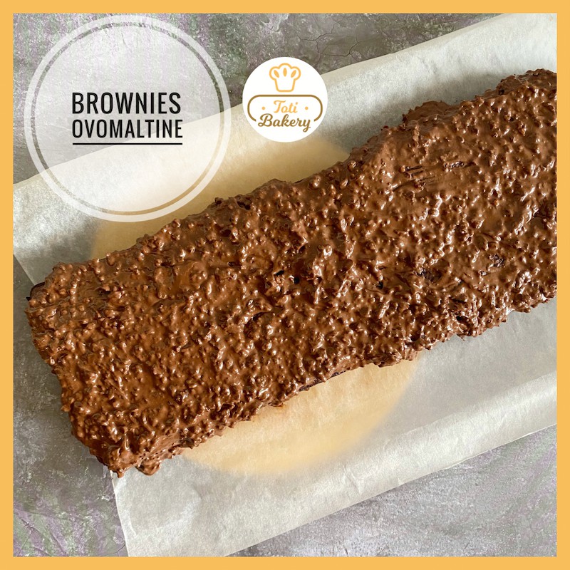 

Brownies Ovomaltine - Brownies Panggang