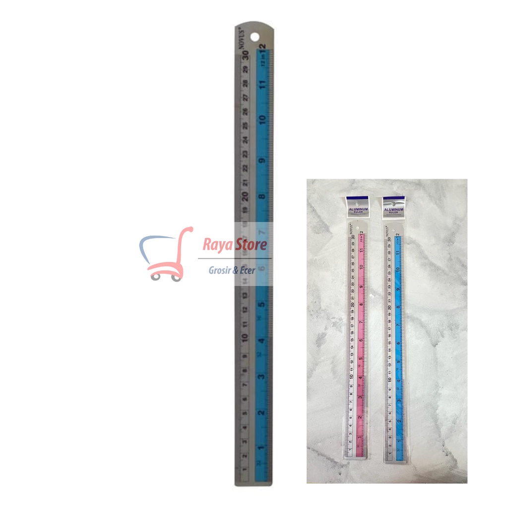 

Penggaris alumunium Novus 30cm