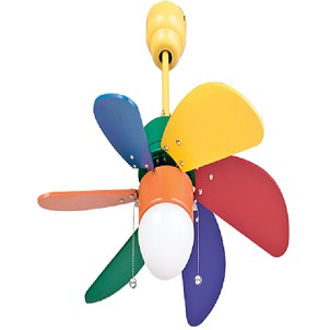 MT.EDMA 30in PILOT Ceiling Fan Dekoratif (Colourfull) + Lampu Hias