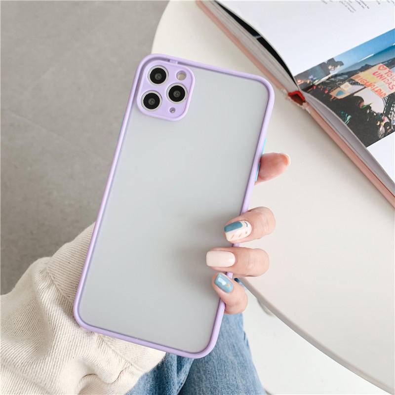 Hard Case Matte Motif Lukisan Bunga Cover iPhone 13 12 Pro MAX 12 13