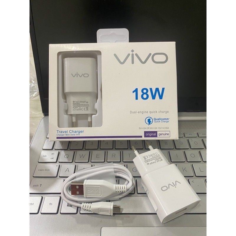 Tc Travel Charger VIVO 18Watt Micro Usb Fast Charging 18Watt 9V-2A Original 99%