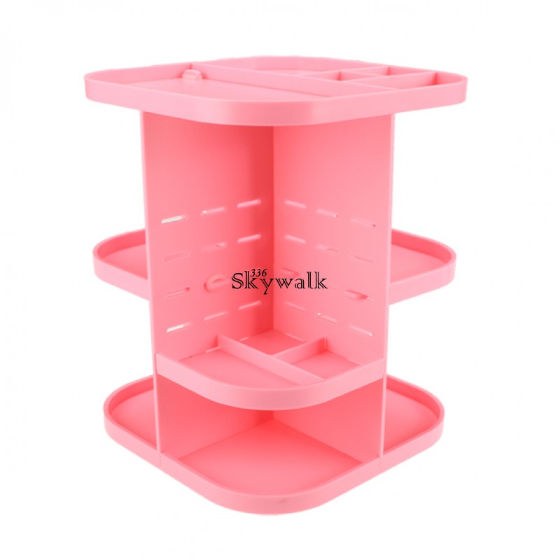 TBI TURN COSMETIC ROTATING STORAGE ORGANIZER 360- TEMPAT KOSMETIK BERPUTAR