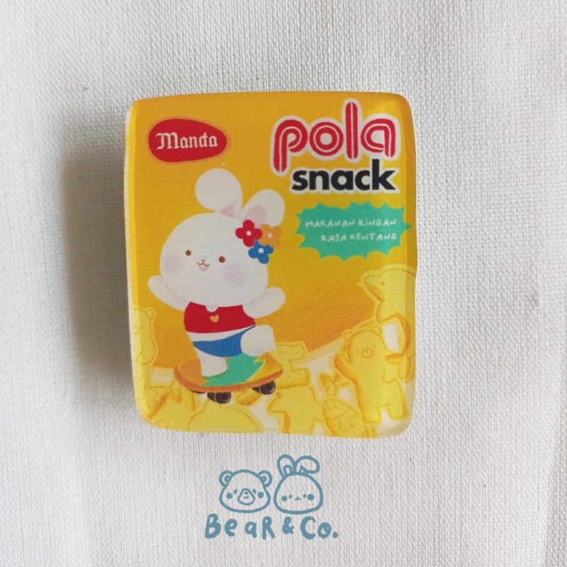 POPSOCKET ACRYLIC / GRIPTOK AKRILIK / PHONE HOLDER ACRYLIC CUTE JAJANAN 90AN / SNACK 90AN / Chuba-Pola Snack-Mie Gemez