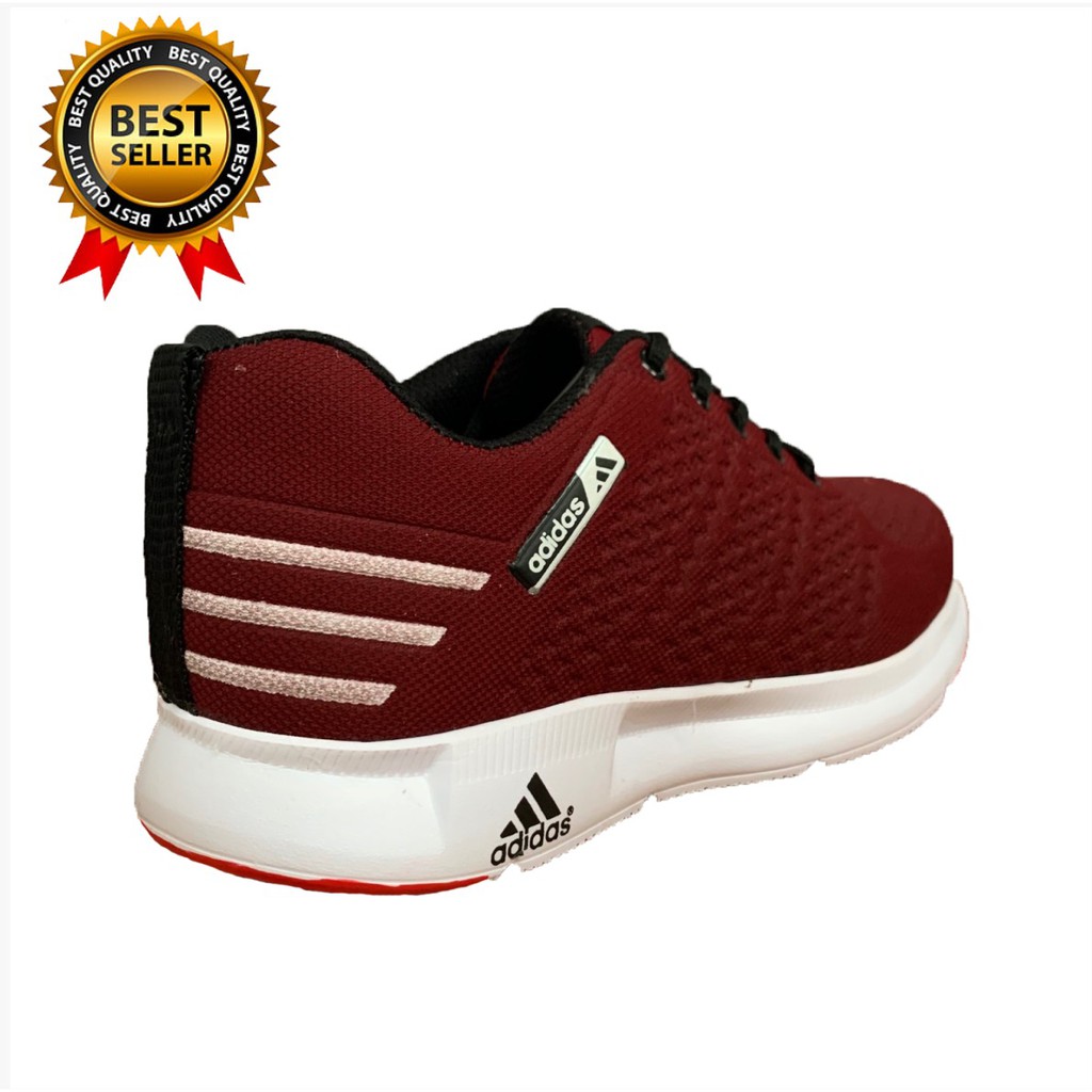 SEPATU ADS SPORT 4 COWOK PRIA NILON OLAHRAGA MARUN TERMODERN SEPATU RUNNING TERLARIS TERMURAH NYAMAN Sepatu Sneakers Pria Wanita Sepatu Olahraga Running Jogging - Fashion Kerja No Import sepatu sekolah PROMO BIG SALE!!! Sepatu Olahraga Wanita Senam/Zumba/