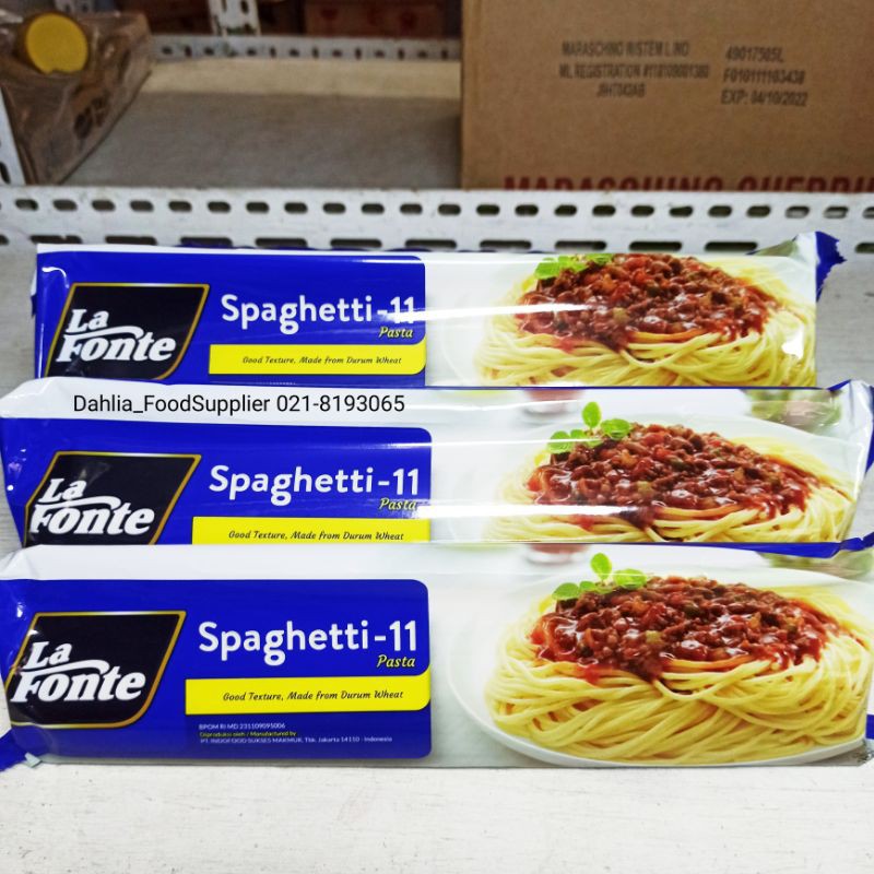 

LA FONTE SPAGHETTI 450 GR | la fonte spagetti • spageti la fonte - spaghetti - spageti spagetti kering siap masak - spageti lafonte - spaghetti la fonte