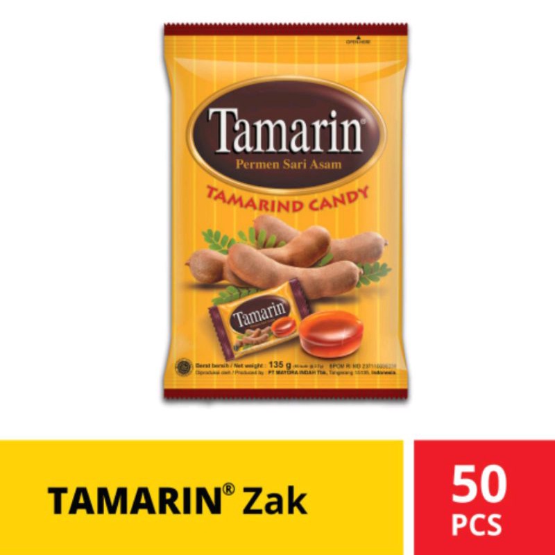 Tamarin Candy 135gr isi 50pcs