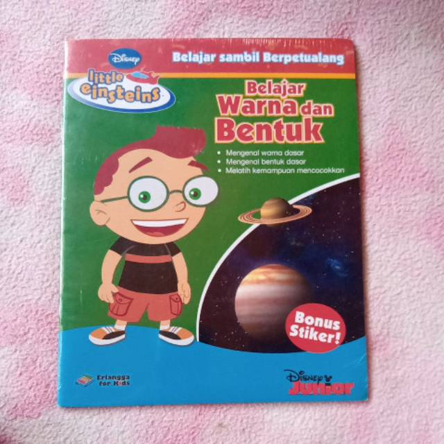 

Litle Einstein BELAJAR WARNA BENTUK BONUS STIKER !!