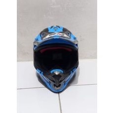 HELM GM CROSS MOTO-1 Blue