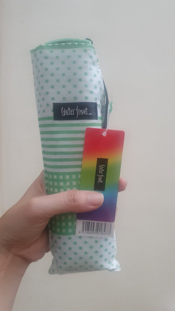 Japan Best Seller - Payung Lipat Anti Uv Ori Jepang Waterfront (wc-u7 50cm)