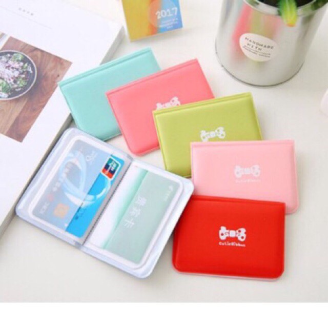 AGG-127 Dompet kartu Ribbon / Dompet kartu 12 Slot / Sovenir / Dompet kartu Murah