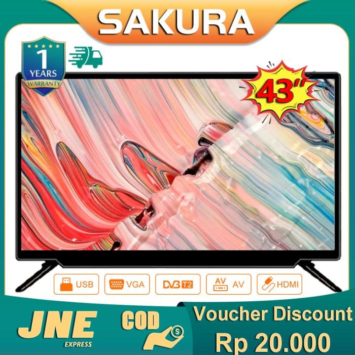 Sakura TV 43 inch HD Ready LED Televisi (TCLG-S43A)