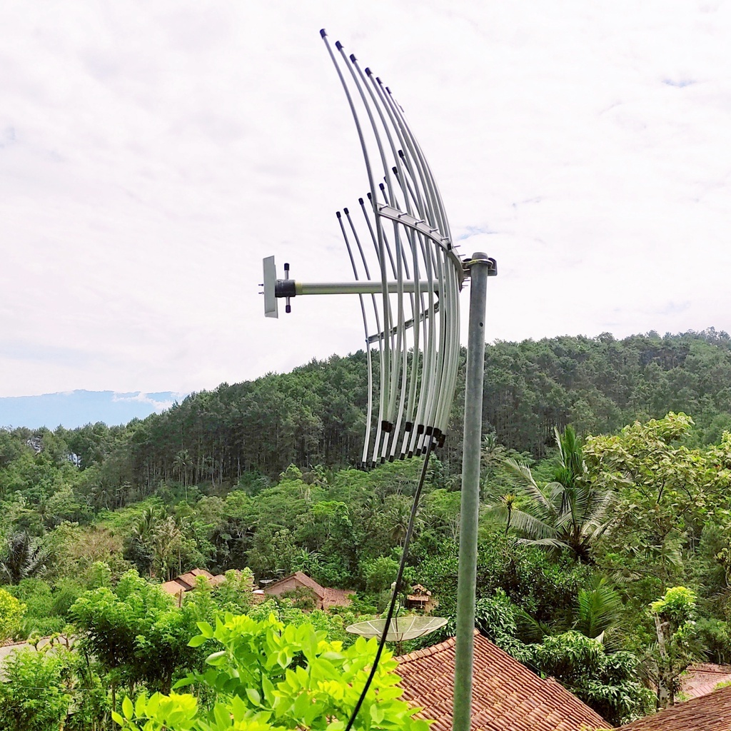 ANTENA YAGI GRID KABEL 15 M/ANTENA 4G 3G PIGTAIL INDUKSI