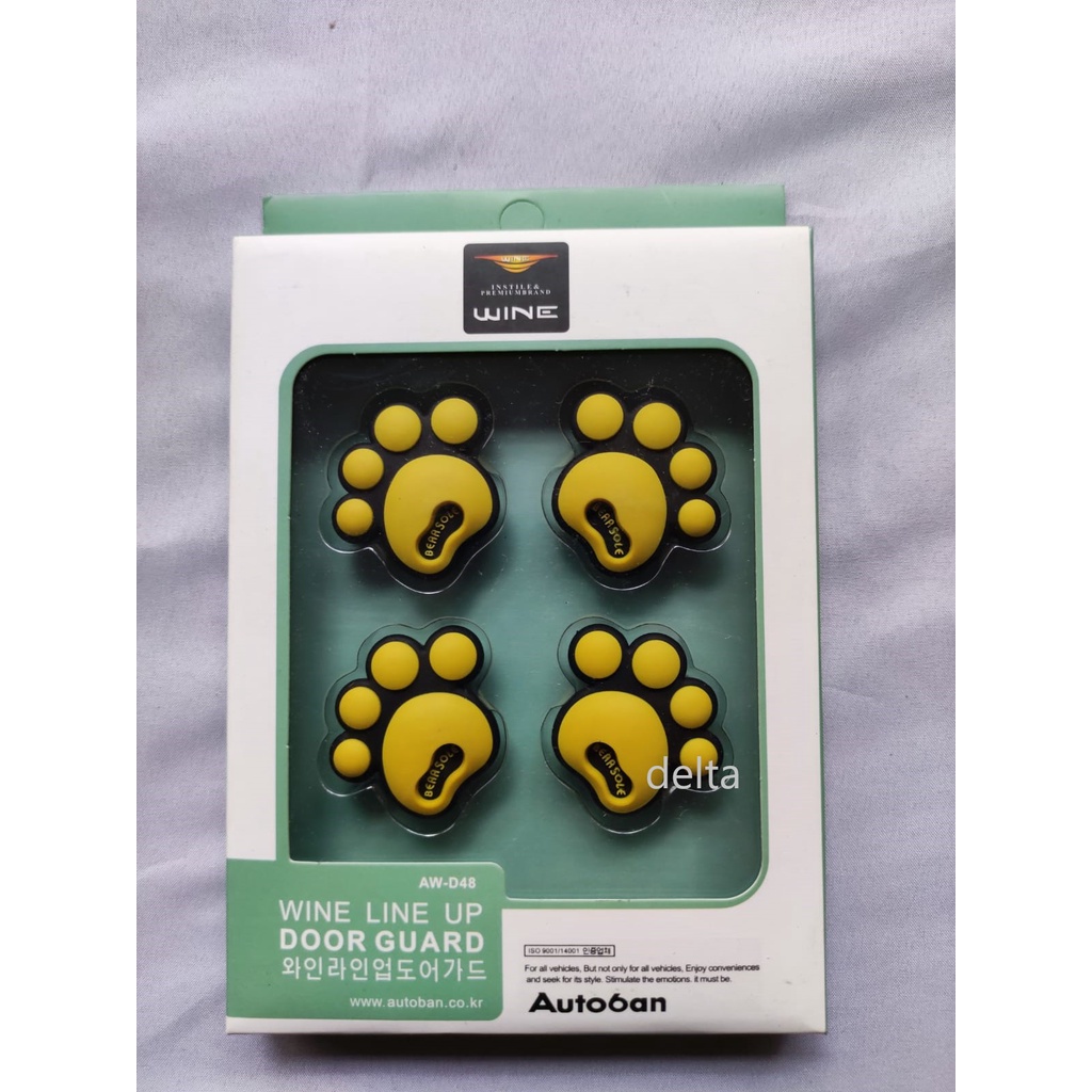 Doorguard karet/pelindung pintu mobil KAKI kucing senilai Rp25,000