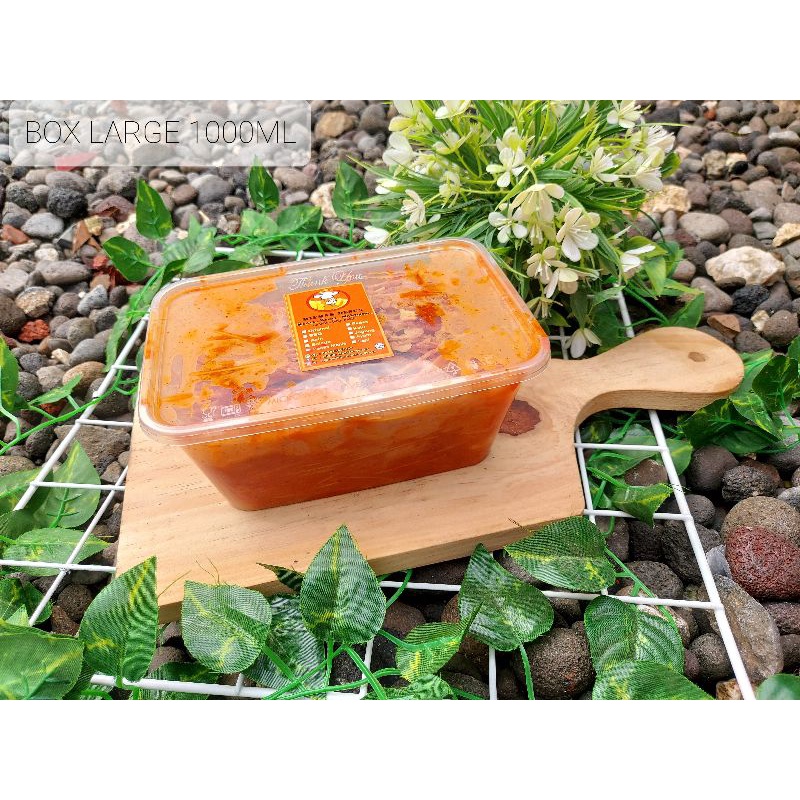 

(Free dus+buble wrap) Box Large 1000ML Mielidi Makroni Desus Bumbu Basah dan Kering