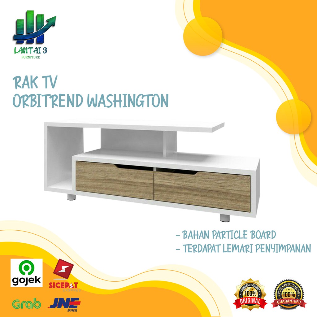 Rak TV Murah / Rak TV Berkualitas tinggi / Rak TV Orbitrend Washington
