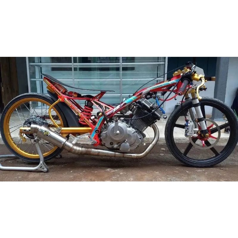 Knalpot Pekajaman Muffler Original Jogja Satria Fu 155 Stainless Original Racing Jogja